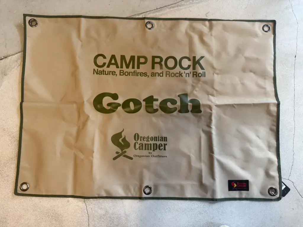 CAMPROCK× 後藤正文×Oregonian Camperコラボ グランドシート